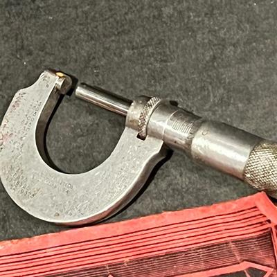 Antique Starrett Machinist Tool Lot
