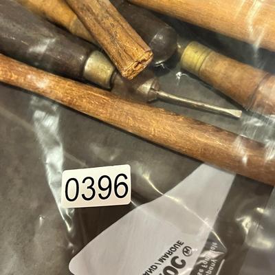 Antique Wood Handle Tool Lot