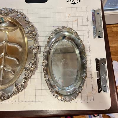 Silver Plate Serving Set