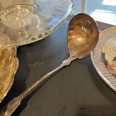 Antique Vintage Silver Plated Lot