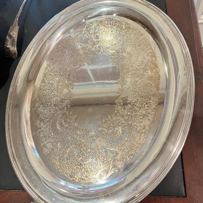 Antique Vintage Silver Plated Lot