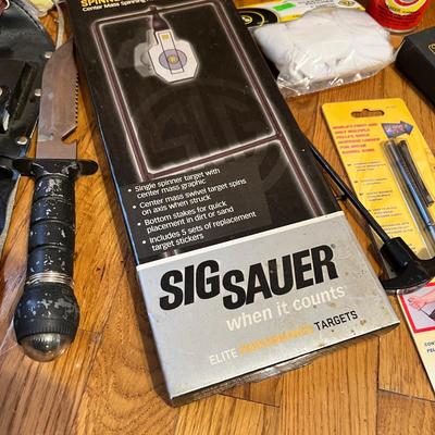 Mixed Hunting / Fishing Supplies Lot