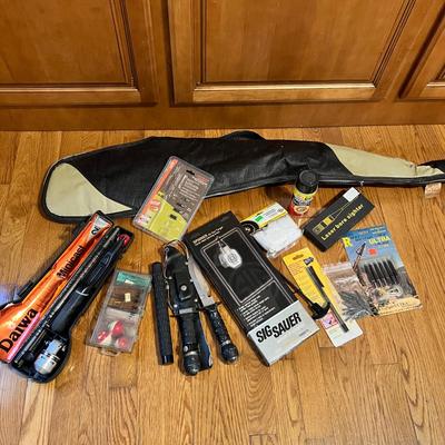 Mixed Hunting / Fishing Supplies Lot
