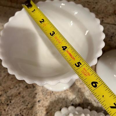 Vintage Milkglass Hobnail Lot