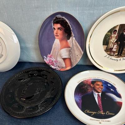 Lot 120 collection of presidential collector plates