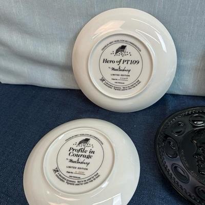 Lot 120 collection of presidential collector plates