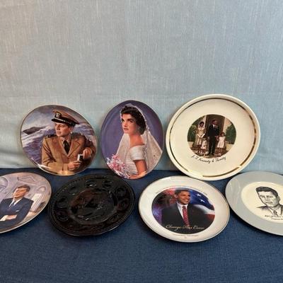 Lot 120 collection of presidential collector plates