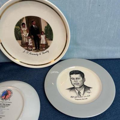 Lot 120 collection of presidential collector plates