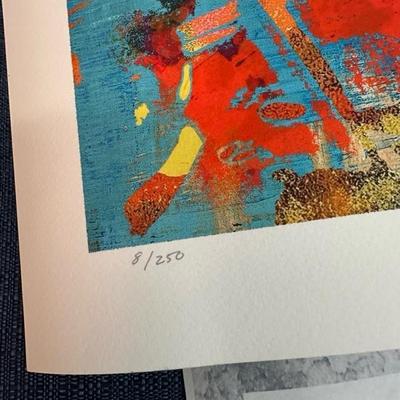 Lot 123 JFK Dallas Pop Art "JFK Dallas"  Limited Edition Print 12x16 by Artist Stephen Chambers