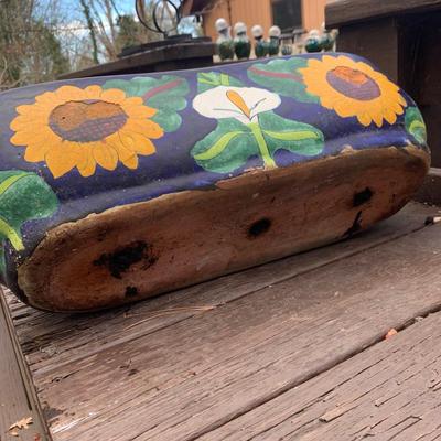 Two Hand Painted Oblong Planters (BP-HS)