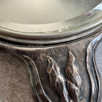 Large Lot Antique Sterling Vanity Sets, Sterling Coasters