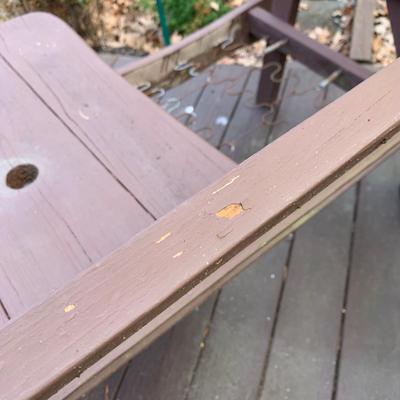 Solid Wood Patio Bench (BP-HS)