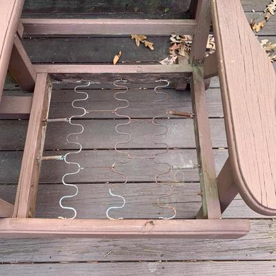 Solid Wood Patio Bench (BP-HS)