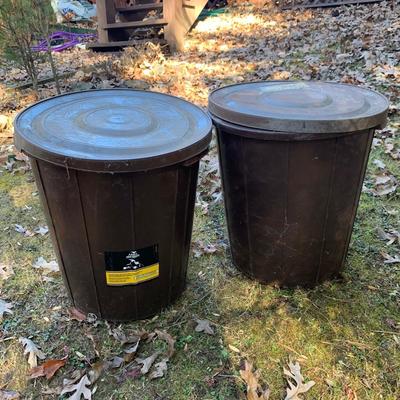 Five Outdoor Rubbermaid Roughneck Trash Cans & More (BP-HS)