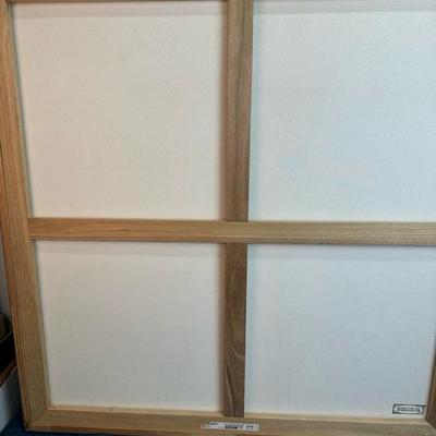 Lot 128 IKEA canvas artwork