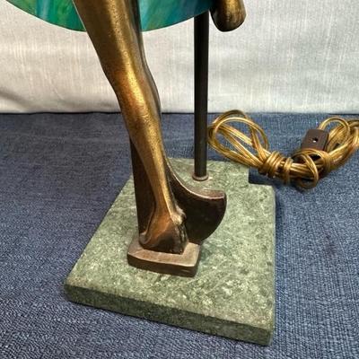 Lot 130 Sasparilla, nude female lamp