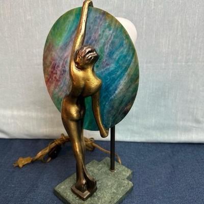 Lot 130 Sasparilla, nude female lamp