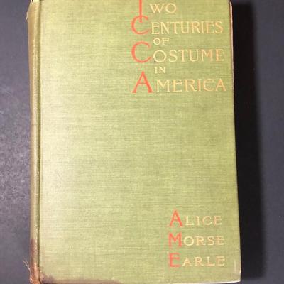 LOT 1D: Antique Books - Mark Twain's Life on the Mississippi (1883), Alice Morse Elise's Two Centuries of Costume in America (1903),...