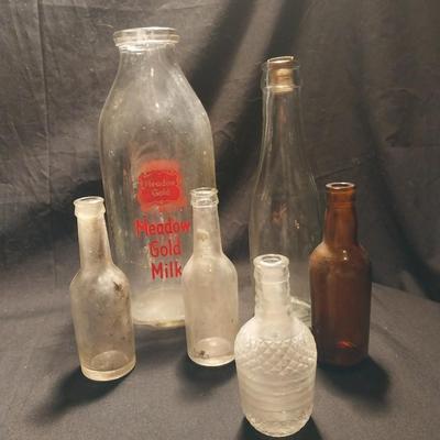 VINTAGE BOTTLES AND JARS