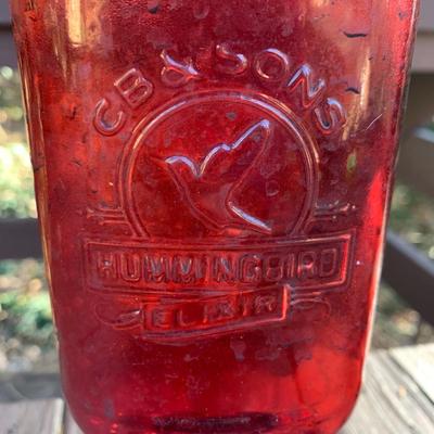 CB & Sons Hummingbird Elixir Feeders & a Suet Basket (L-HS)