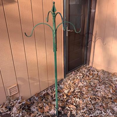 Four Hanger Shepherd Hook plus Solar Lights (BP-HS)