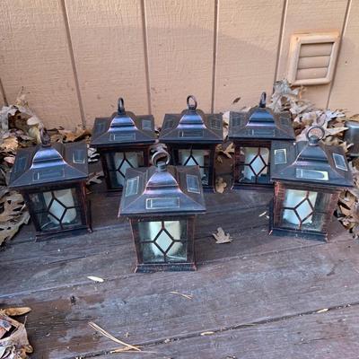 Four Hanger Shepherd Hook plus Solar Lights (BP-HS)