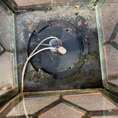 Four Hanger Shepherd Hook plus Solar Lights (BP-HS)