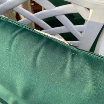 Rose & Lattice Stacking Patio Chairs with Cushions (BP-HS)