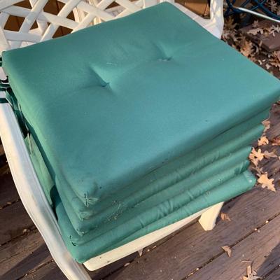 Rose & Lattice Stacking Patio Chairs with Cushions (BP-HS)