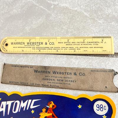 Antique Vintage Lot 40â€™s Maps, Advertising, Ephemera