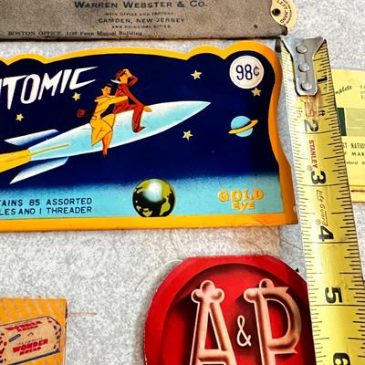 Antique Vintage Lot 40â€™s Maps, Advertising, Ephemera