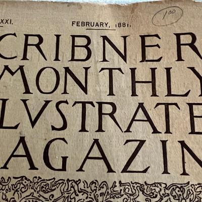 Antique Lot McClures & Scribners Magazines, Centennial Anniversary US Capitol