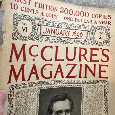 Antique Lot McClures & Scribners Magazines, Centennial Anniversary US Capitol