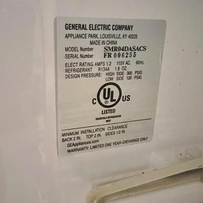 GE Compact Refrigerator 4.3 Cu. Ft.