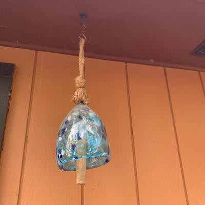 Hanging Glass Bell & More Outdoor Decor (K-HS)