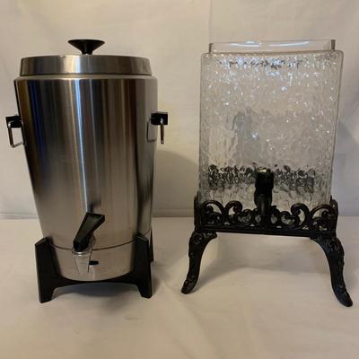 Del Sol Cold Beverage Dispenser & Stainless Steel Coffee Brewer (L-HS)