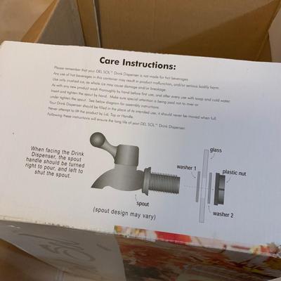 Del Sol Cold Beverage Dispenser & Stainless Steel Coffee Brewer (L-HS)