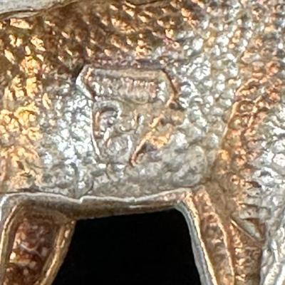 Lot 146, Sterling silver, wild animal bracelet