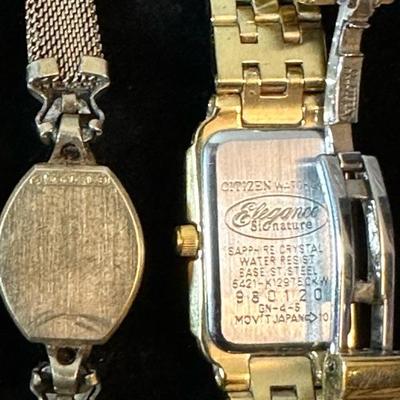 Lot 147 four ladies watches 