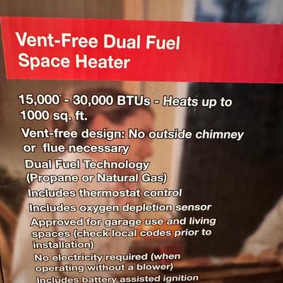 Vent-Free GAS Space Heater