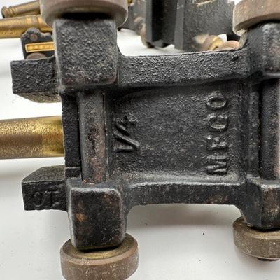 Six (6) Antique Desktop Cannons