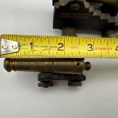 Six (6) Antique Desktop Cannons
