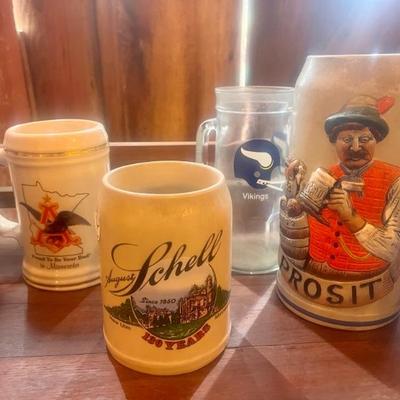 Vintage Beer Mugs & Steins