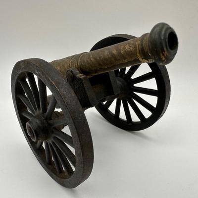 Three (3) Antique Desktop Cannons