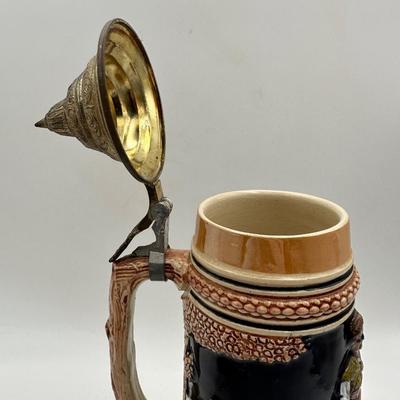 Two (2) German Steins