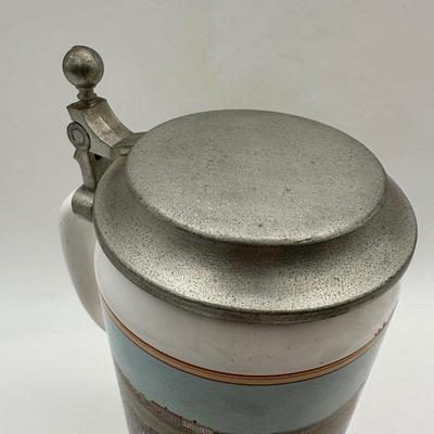 Two (2) German Steins