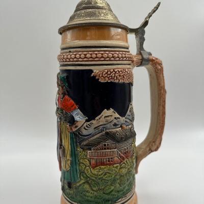 Two (2) German Steins