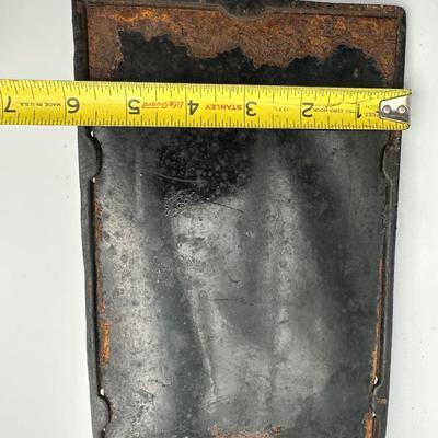 Antique Cast Iron Mailbox