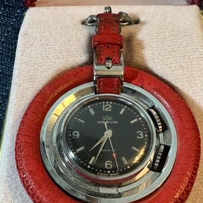 Lot 152, watches one Marvin pocket watch one Bulovaï¿¼ menâ€™s wrist watch