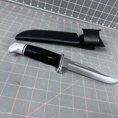 Buck 119 Fixed Blade Knife with Sheath